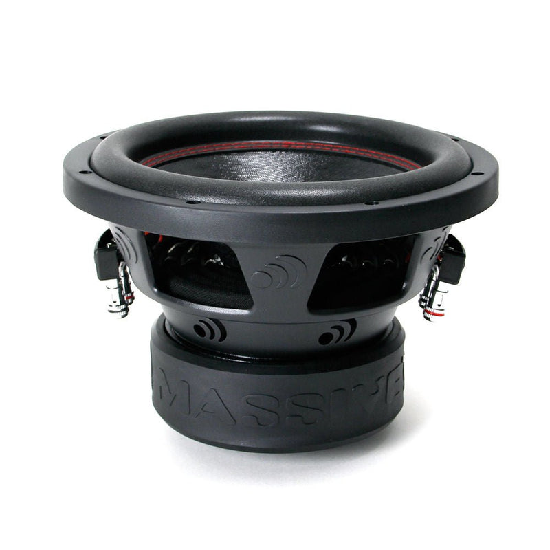 Massive Audio GTX104 10" 700 Watts RMS Dual 4 Ohm Subwoofer