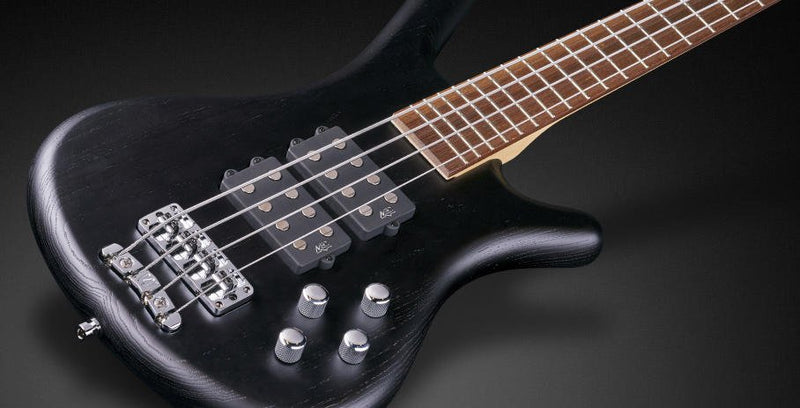 Warwick RockBass Corvette $$ 4-String Bass - Nirvana Black Transparent Satin