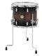 PDP Concept Series Maple Exotic 12x14 Floor Tom - Walnut to Charcoal Burst