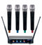 VocoPro 4 Channel UHF Wireless Handheld Microphone System - New Open Box