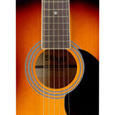 Stagg 4/4 Auditorium Acoustic Guitar - Sunburst - SA20A SNB