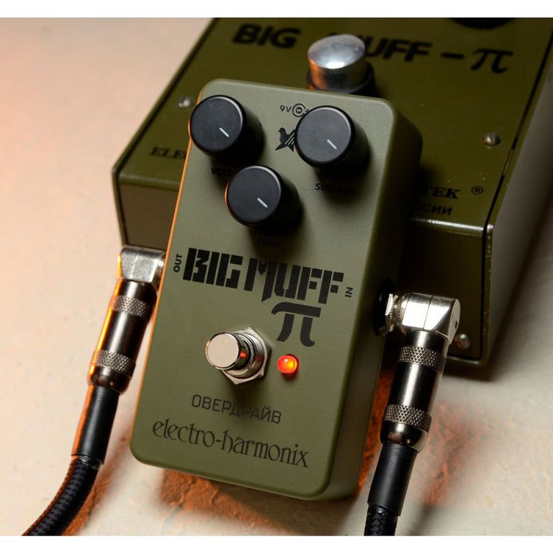 Electro-Harmonix Green Russian Big Muff Pi Distortion & Sustainer Guitar Pedal