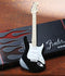 Axe Heaven Classic Black Fender Stratocaster Mini Guitar Replica - FS-002