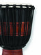 Latin Percussion World Beat Wood Art Large Djembe Black/Brown - LP713LB