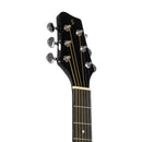 Stagg Cutaway Acoustic Electric Auditorium Guitar - Black - SA35 ACE-BK