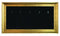 Axe Heaven 33 X 18 Mini Guitar Display Frame Black Suede Gold Leafing New Open Box