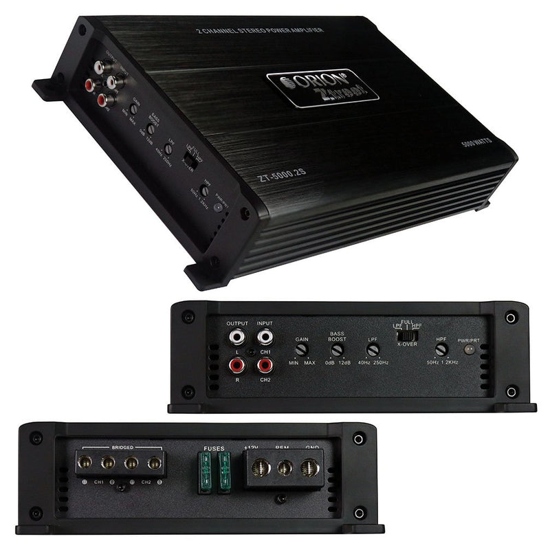 Orion Ztreet Amplifier 5000 Watt 2 Channel ZT-5000.2S