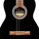 Stagg Classical 4/4 Cutaway Acoustic Guitar - Black - SCL60-BLK