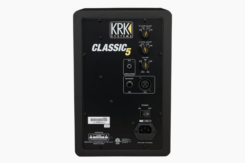 KRK Classic 5" Near-Field 2-Way Studio Monitor - CLS5G3