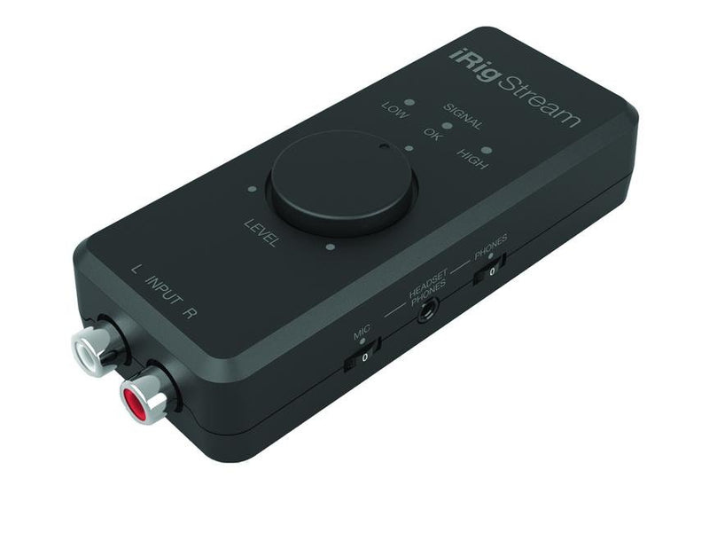 IK Multimedia iRig Stream USB Audio Interface - IPIRIGSTREAM