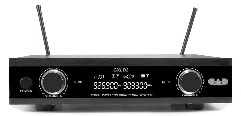 CAD Audio Wireless Dual Handheld Microphone System - AI Freq Band - GXLD2-HHAI