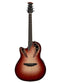 Ovation Celebrity Exotic Left Handed Guitar - Ruby Red Burst - CE44LX-1R