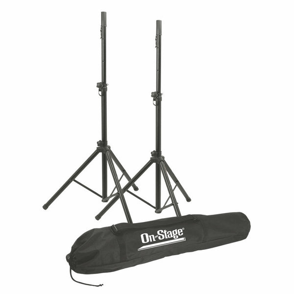 On-Stage All-Aluminum Speaker Stand Pack with Bag - SSP7900