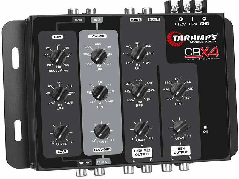 Taramps CRX 4 4 Way Compact Electronic Crossover
