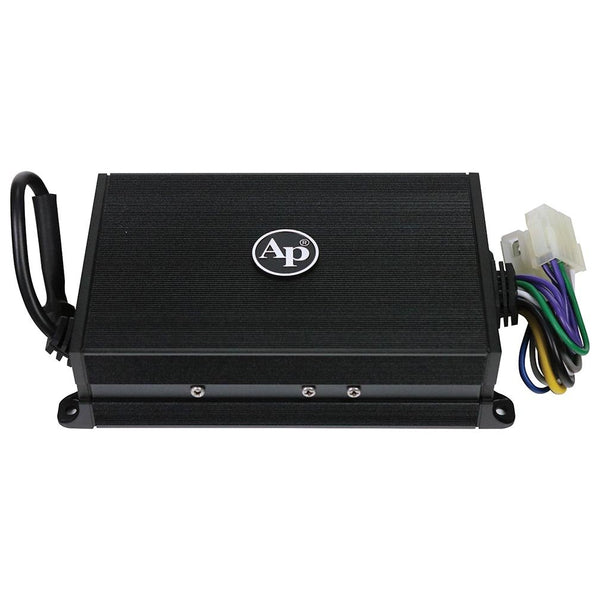 Audiopipe 200 Watt RMS 2 Channel Amplifier Mini Amplifier for ATV/UTV - APMO-520