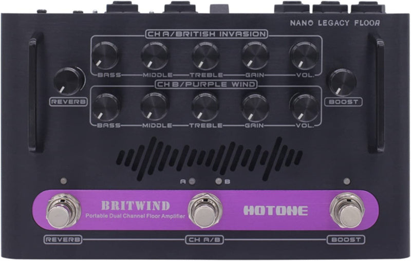 Hotone BritWind Portable Dual Channel Floor Amplifier - NLF-1