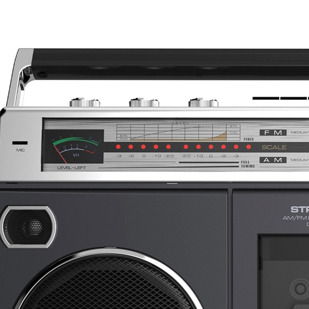 Street Rocker Ion Street Rocker Retro Boombox with Bluetooth® / Cassette / Radio / U ...