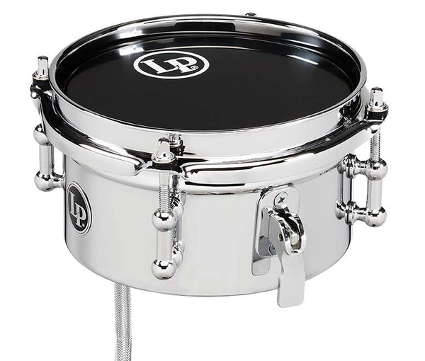 Latin Percussion 3 1/4" x 6" Stainless Steel Micro Snare - LP846-SN