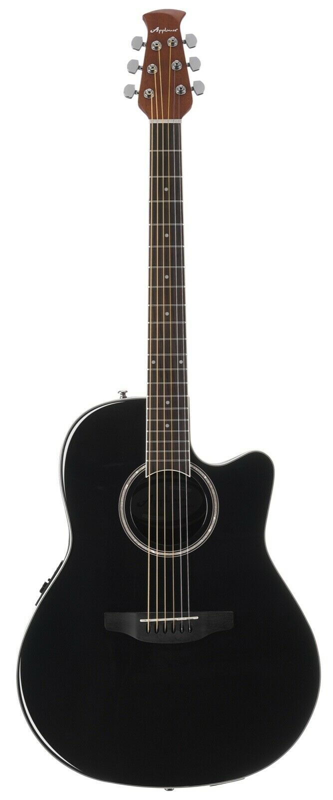 Ovation Applause Standard Acoustic Electric Guitar - Black