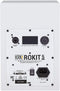 KRK ROKIT 5 G4  5" Near-Field 55 Watt Studio Monitor - White - ROKIT5G4WHITE