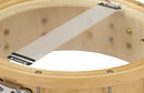PDP 20-Ply Thick Wood Hoop Maple Snare 6.5x14 Natural w/Chrome Hardware