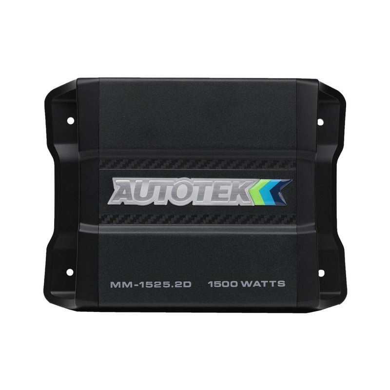 Autotek Mean Machine Compact D Class Amplifier 1500 Watts 2 Channel MM15252D