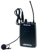 VocoPro 16 Channel UHF Wireless Audio Bodypack Transmitter - SilentPA-TX