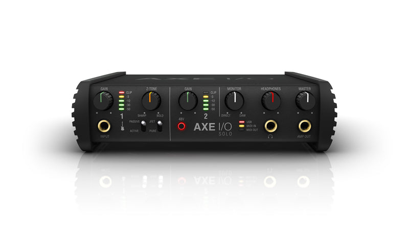 IK Multimedia Axe I/O Solo Compact 2-In/3-Out Audio Interface - IPINTAXEIOSO