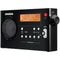Sangean AM/FM Digital Rechargeable Compact Portable Clock Radio - PR-D7BK