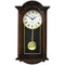 Bedford Clock  Noah 22 Inch Chestnut Wood Chiming Pendulum Wall Clock