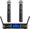 Gemini Wireless Microphone System w/ 2-Mics & UHF Receiver - UHF6200M-R2