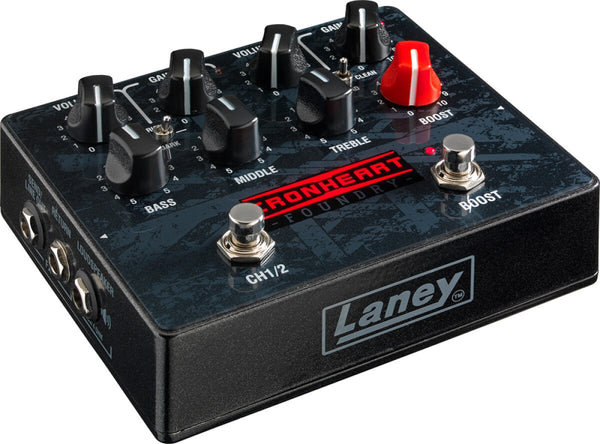 Laney Foundry Series Ironheart Loudpedal 2CH Power Amplifier Pedal w/ Boost
