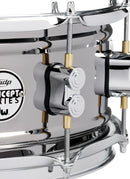 PDP Concept Series Metal Snare 6.5x13 Black Nickel Over Steel w/Chrome Hardware