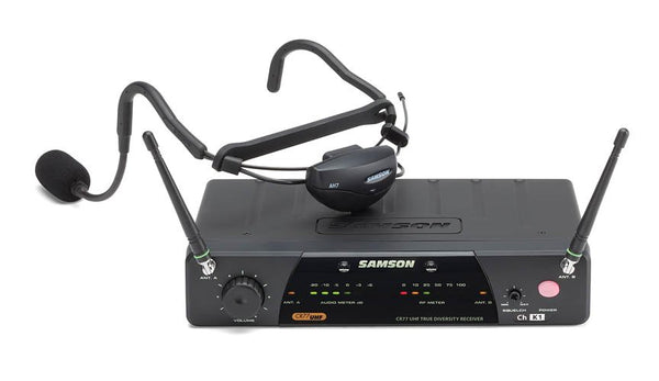 Samson AirLine 77 Fitness Headset Wireless System - Frequency K4 - SW7A7SQE-K4D