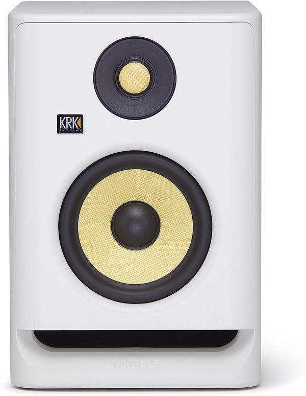 KRK RP5 Rokit 5 G4 Professional Bi-Amp 5" Powered Studio Monitor - White Noise
