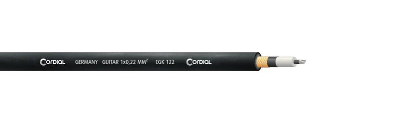Cordial 10' Instrument Cable 1/4″ TS to 1/4″ TS  - Gold-Plated - CSI3PP-GOLD