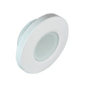 Lumitec Orbit - Flush Mount Down Light White Finish - 2-Color Blue/White Dimming