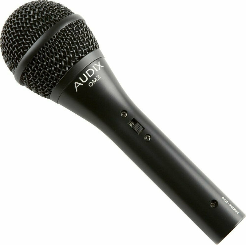 Audix Vocal Microphone with Switch - OM3S