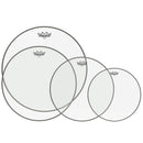 Remo Tom Emperor Drumheads Pack - 10“,12”,14“,16” Clear Be - PP-2450-BE