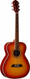 Oscar Schmidt OF2 Folk Acoustic Guitar - Cherry Sunburst - OF2CS