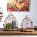 Bee Skep Hive Décor (Set of 2)