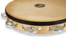 Latin Percussion Pro 10” Single Row Headed Tambourine - Aluminum - LP383-AL