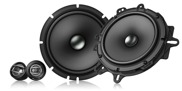 Pioneer A-Series 6.5" 2 Way Component Speaker System w/ 2 Woofers & 2 Tweeters