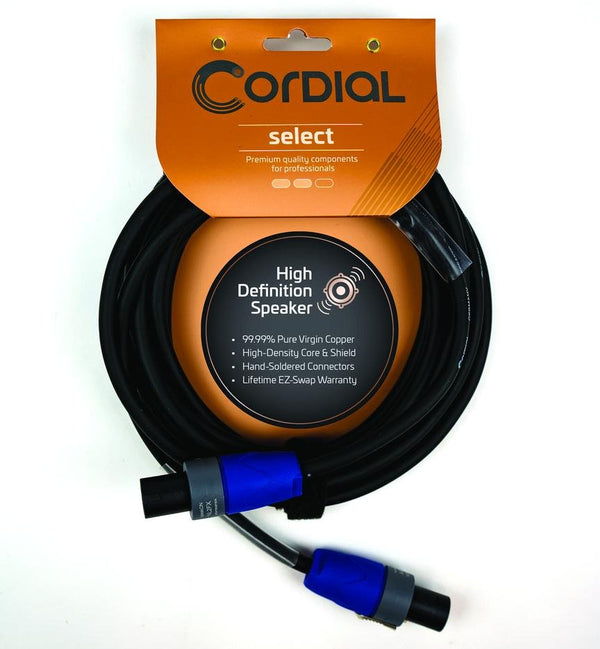 Cordial 16' Flexible Speaker Cable - speakON to speakON - CPL5LL2