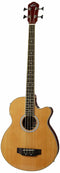Oscar Schmidt OB100N Acoustic-Electric Bass with Gig Bag - Natural