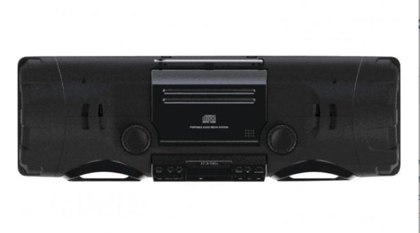 Naxa CD MP3 Bass Reflex Boom Box with Bluetooth® & AM/FM Radio