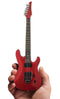 Axe Heaven Joe Satriani Candy Apple Red Mini Guitar Replica - JS-093