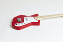Loog Pro VI Mini Electric Guitar with Built-in Amplifier - Red - LGPRVIER
