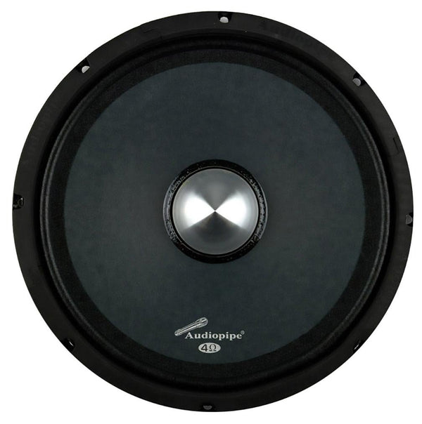 Audiopipe 10" Shallow Low Mid Frequency Speaker 600W Each APMB-10N11DR