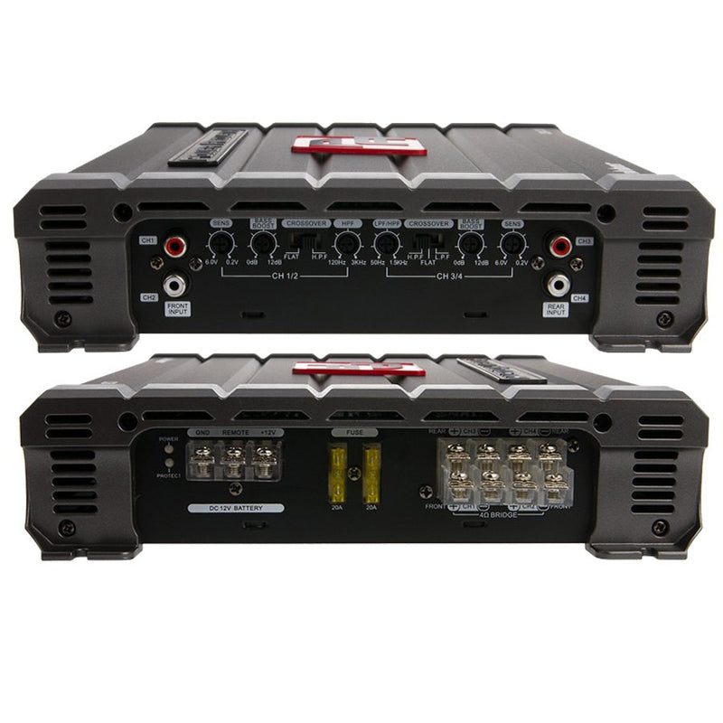 Power Acoustik Caliber 4CH 1200W Amplifier CB4-1200